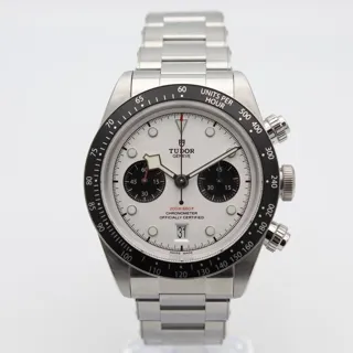 Tudor Black Bay Chrono 79360N-0002 ( BAY  ) 41mm Stainless steel White