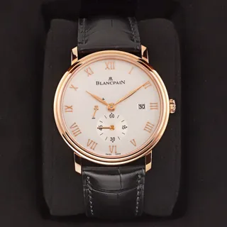 Blancpain Villeret 6606-3642-55B Rose gold White