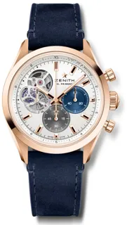 Zenith El Primero 18.3300.3604/69.C922 Rose gold Silver