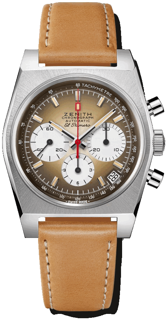 Zenith El Primero Chronomaster 03.A384.400/385.C855 Stainless steel Brown