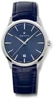 Zenith Elite 03.3100.670/02.C922 Stainless steel Blue