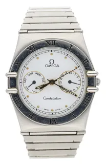 Omega Constellation 396.1070/1080 34mm Stainless steel White