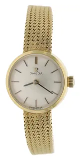 Omega 7173 18ct Gold Silver