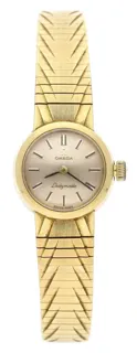 Omega Ladymatic BA 7515570 18mm 18ct Gold Silver