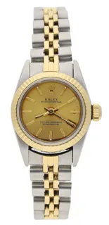 Rolex Oyster Perpetual 67193 | Yellow gold and Stainless steel