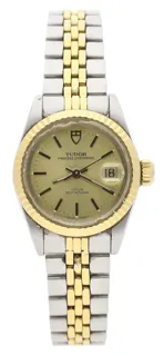 Tudor Princess Oysterdate 92413 25mm Stainless steel and gold Champagne