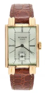 Patek Philippe 1480 18ct Rose Gold Silver