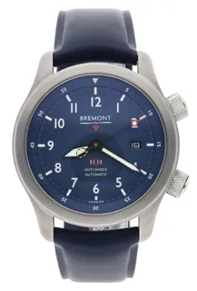 Bremont Martin-Baker MY MB Stainless steel Blue