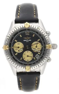 Breitling Windrider B30012 38mm Stainless steel and gold Black