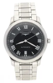 Longines Master Collection L2.628.4 Stainless steel Black