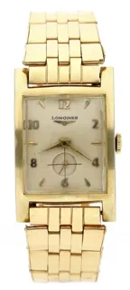 Longines 14k yellow gold Silver