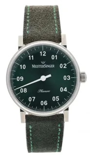 MeisterSinger Phanero PH303 35mm Stainless steel Green