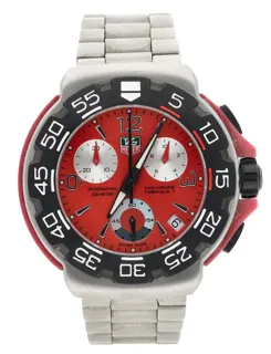 TAG Heuer Formula 1 CAC1112-0 46mm Stainless steel Red