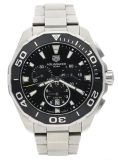 TAG Heuer Aquaracer CAY111A 44mm Stainless steel Black