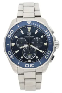 TAG Heuer Aquaracer CAY111B 44mm Stainless steel Blue