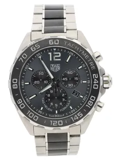 TAG Heuer Formula 1 Caz1011 43mm Ceramic and Stainless steel Gray