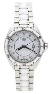 TAG Heuer Formula 1 WBJ141AD-0 32mm Stainless steel and White ceramic White