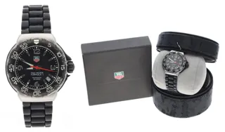 TAG Heuer Formula 1 WAC1210 34mm Stainless steel Black