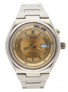 Seiko Bell-Matic 4006-6040 39mm Stainless steel Champagne