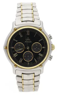 Ebel El Primero 1134901 39.5mm Yellow gold and Stainless steel Black