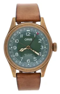 Oris Big Crown 7741-31 40mm Bronze and Stainless steel Green