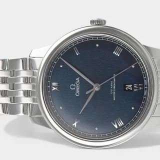 Omega De Ville 434.10.40.20.03.001 40mm Stainless steel Blue