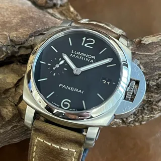 Panerai Luminor OP 6888 42mm stainless steel$sapphire crystal Black