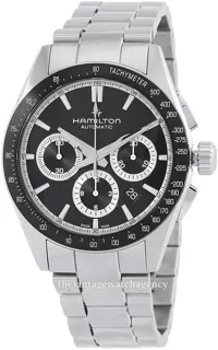 Hamilton Jazzmaster H36606130 42mm Stainless steel Black