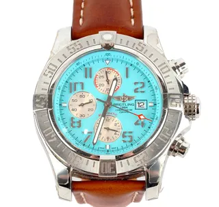 Breitling Super Avenger II A13371 49mm Turquoise