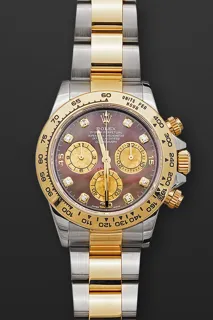 Rolex Daytona 116503-0009 Yellow gold and Stainless steel Black