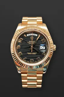 Rolex Day-Date 228238 18k yellow gold Black