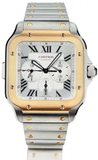 Cartier Santos W2SA0008 43mm Stainless steel Silver