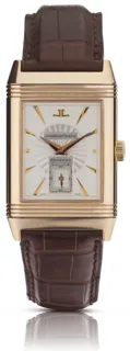 Jaeger-LeCoultre Reverso Art Deco 270.2.62 36mm 18kt rose gold Silver