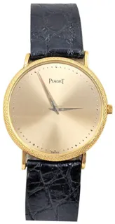 Piaget 8025 30mm 18kt yellow gold Champagne