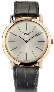 Piaget Altiplano GOA31114 38mm 18kt rose gold Silver