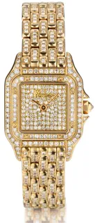 Cartier Panthère 128000m 22mm 18kt yellow gold$diamonds diamond