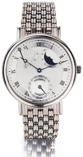 Breguet Classique 3130BB 18k white gold Silver