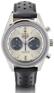 TAG Heuer Carrera Calibre 18 CAR221A 39mm Stainless steel Silver