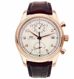 IWC Portugieser IW390402 42mm Red gold Silver