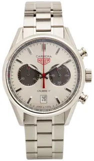 TAG Heuer Carrera CV2119.BA0722 41mm Stainless steel Silver