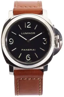 Panerai Luminor PAM112 44mm Stainless steel Black