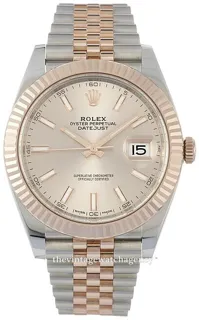 Rolex Datejust 126331-0010 Rose gold and Stainless steel Pink