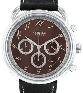 Hermès Arceau Chrono AR4.910 Stainless steel