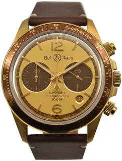 Bell & Ross BR V2-94 BRV294-RR-BR/SCA 41mm Bronze Bronze$Champagne