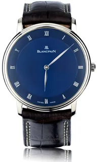 Blancpain Ultraslim Villeret 4040-1540-55 18k white gold Blue