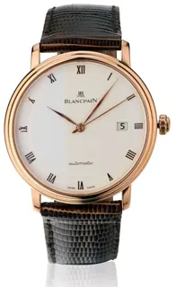 Blancpain Villeret Ultraplate 6223-3642-55A 38mm 18KT rose gold White