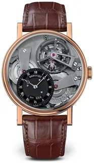 Breguet Tradition 7047BR/G9/9ZU Rose gold Black and Gray