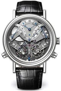 Breguet Tradition 7077BB/G1/9XV White gold Silver and Gray