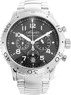 Breguet Type XXI 3810ST/92/SZ9 42mm Brushed/polished steel Brown