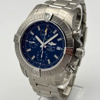 Breitling Avenger A13317101C1A1 45mm Stainless steel Blue